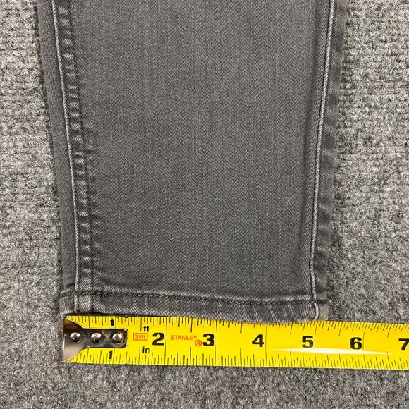 7 For All Mankind B(Air) The High Waist Ankle Skinny Jeans Gray Women's Size 29 - Picture 9 of 11